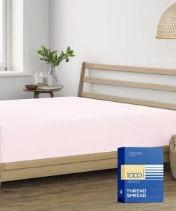 Sábana Ajustable de Algodón Egipcio de Lujo Thread Spread