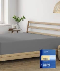 Sábana Ajustable de 1000 Hilos de Algodón Egipcio por