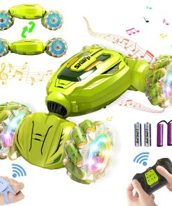 NESTALK Coche de Acrobacias RC con Sensor de -Verde