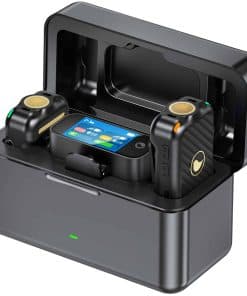 Micrófono Inalámbrico de Solapa Mini Lavalier para iPhone,