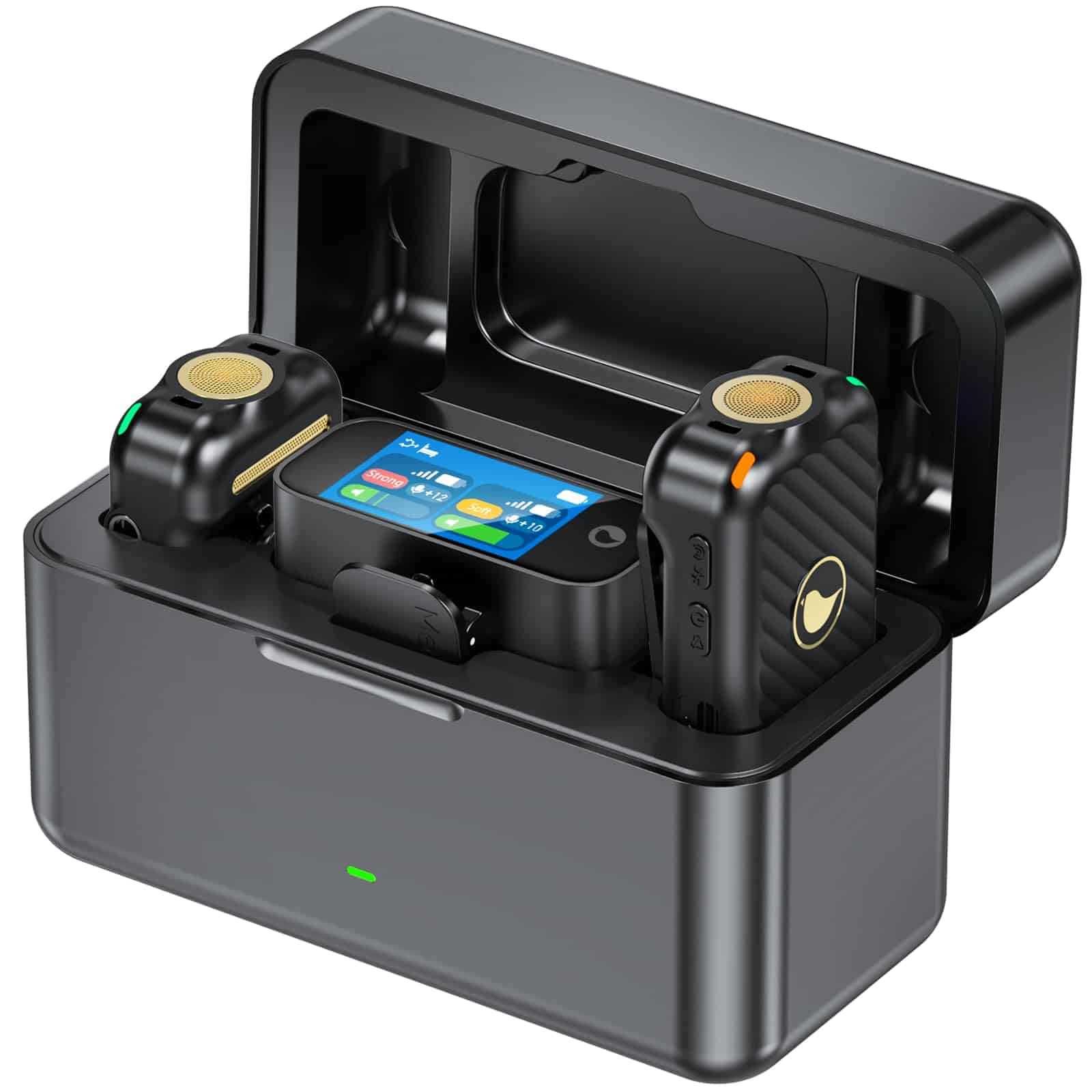Micrófono Inalámbrico de Solapa Mini Lavalier para iPhone,