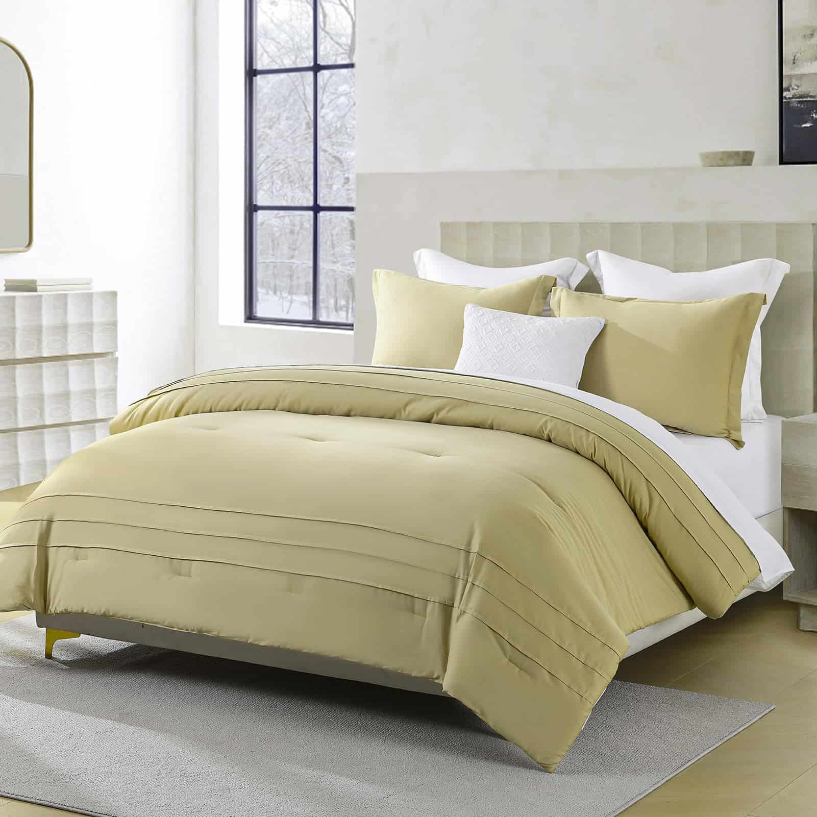 SahSahCasa Juego de Edredón King Size - Edredón de Algodón - Imagen 3