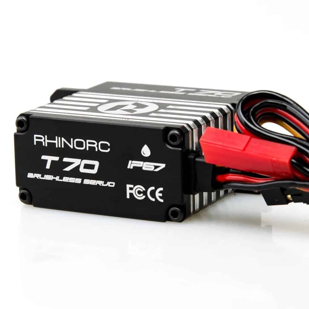 Servo Estándar Brushless RhinoRC T70 70KG 0.10 seg Steel - Imagen 4