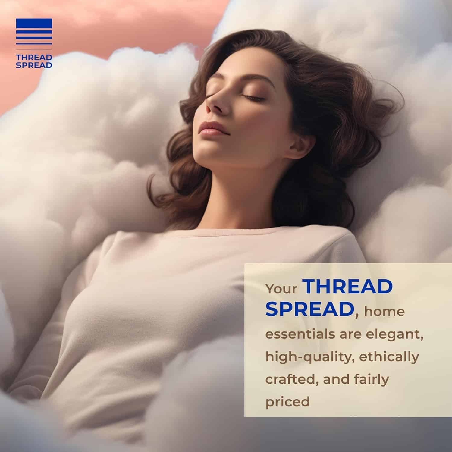 Sábana ajustable de algodón egipcio de lujo Thread Spread - Imagen 8