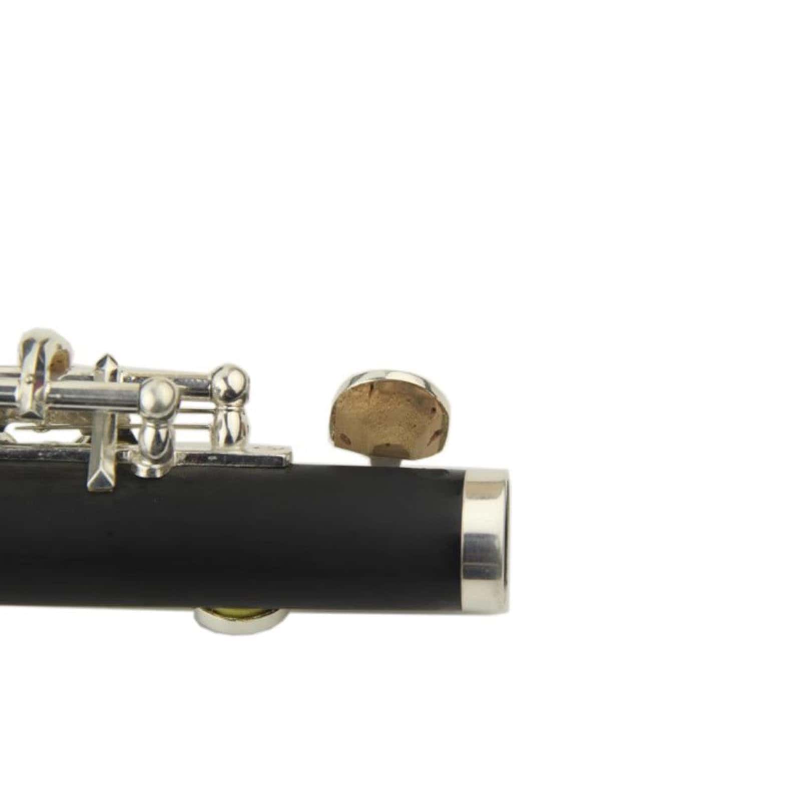 Flauta Piccolo con Estuche en C Llave Plateada de Madera - Imagen 8