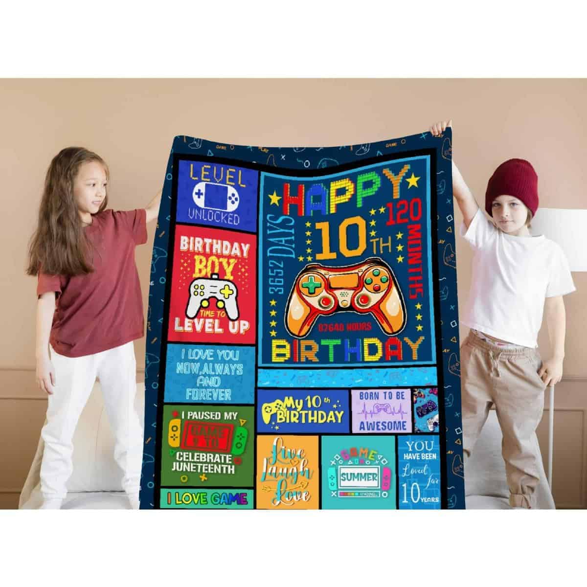 Regalos para niño de 10 años, Manta de Juego Regalo para