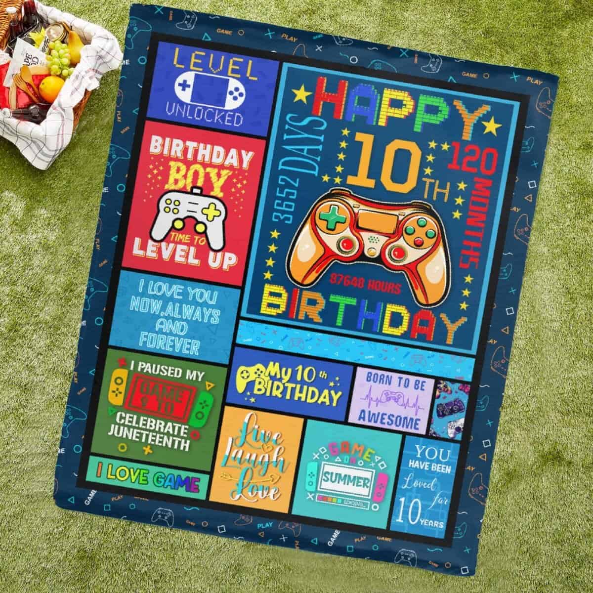 Regalos para niño de 10 años, Manta de Juego Regalo para - Imagen 3