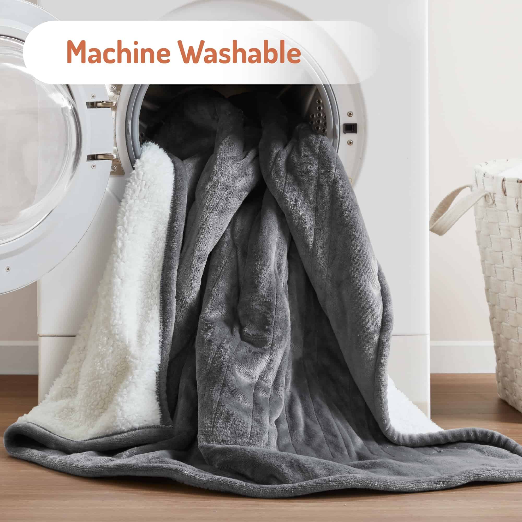 Manta Térmica Degrees of Comfort - Tamaño King Suave Sherpa - Imagen 9