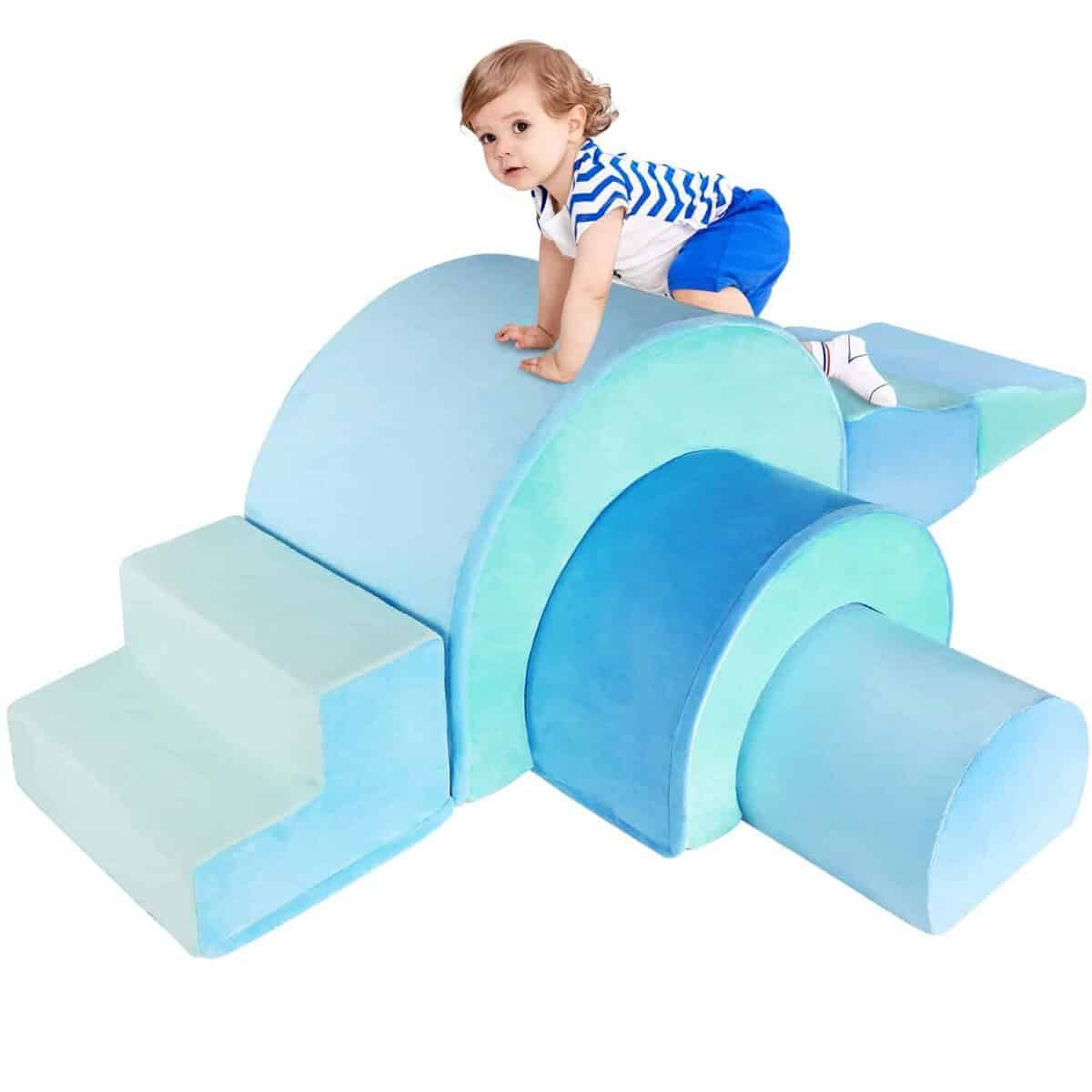 5Pcs Bloques de Escalada de Espuma para Niños Pequeños,