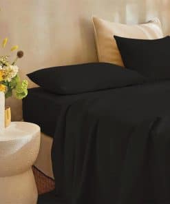 Set de sábanas KING QUEENSBAY, Refrigerante, Bolsillo