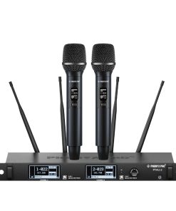 Sistema de Micrófono Inalámbrico de 2 Canales Phenyx Pro,