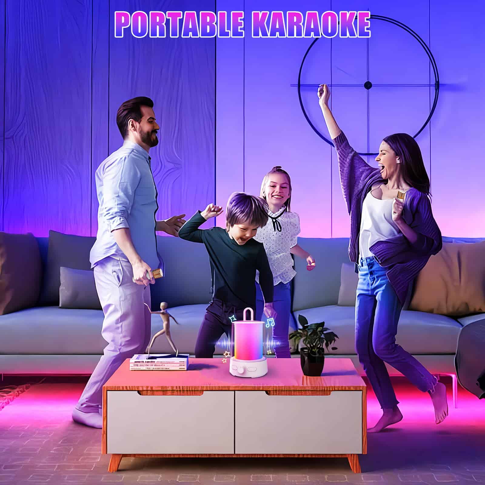 Máquina de Karaoke Tixahi para Adultos, Altavoz Bluetooth - Imagen 4