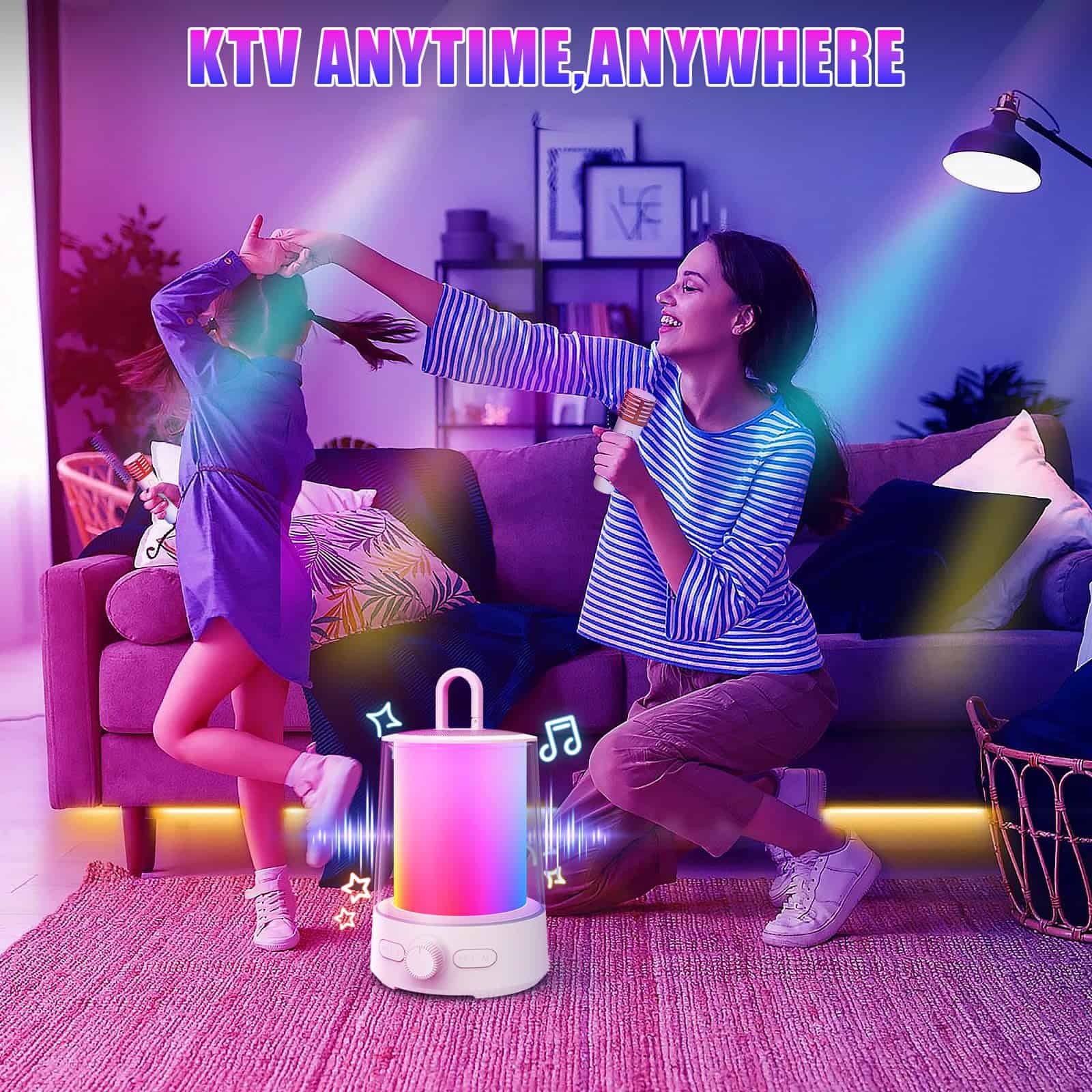 Máquina de Karaoke Tixahi para Adultos, Altavoz Bluetooth - Imagen 3