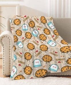 Manta Galletas y Leche, Bonita Manta de Galletas de