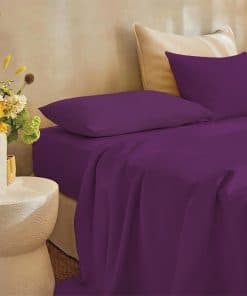 Juego de sábanas Queenbay King, Refrigerante, Bolsillo