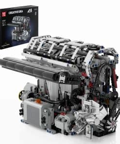 Mould King 10087 Juego de Modelo de Motor L4 Construye Tu