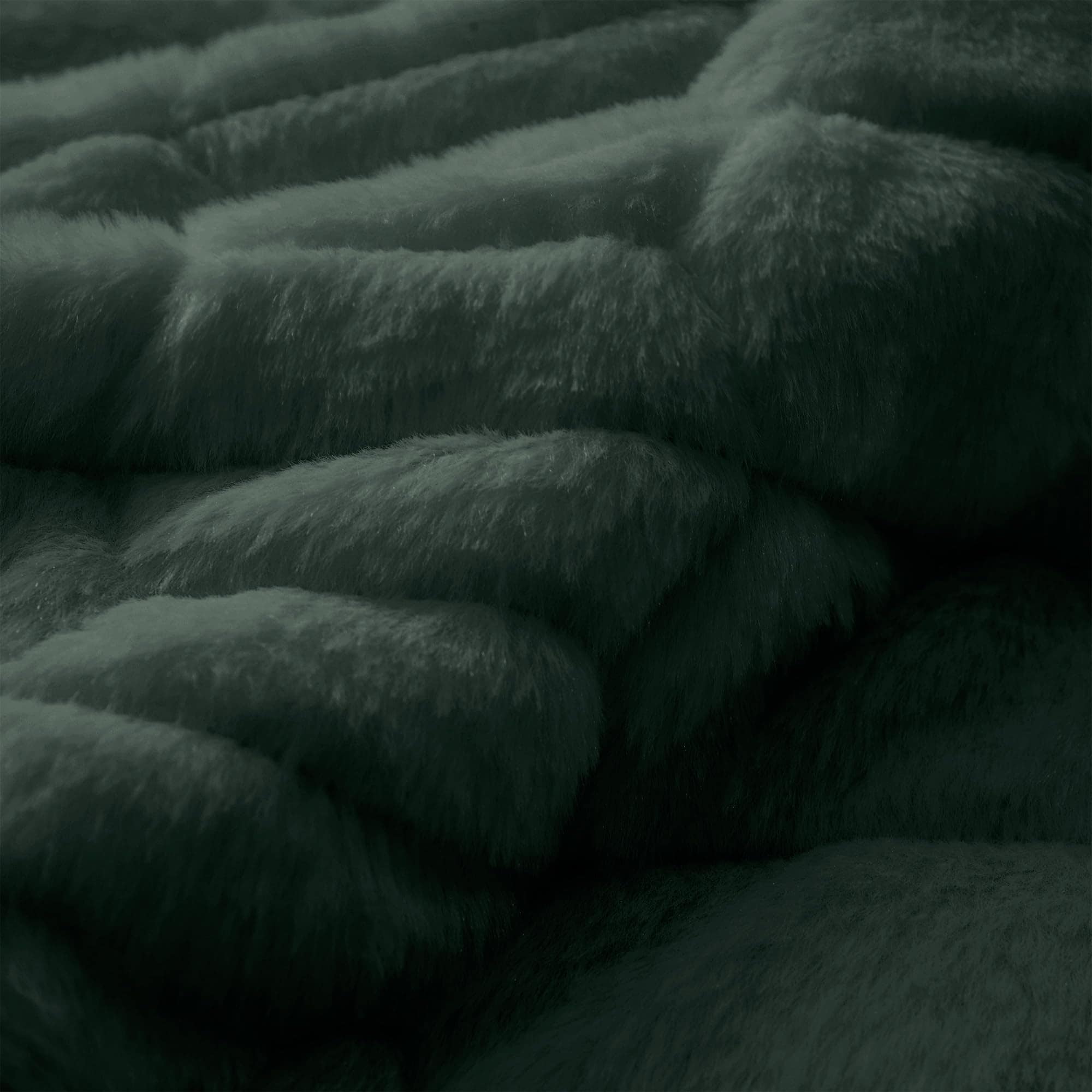 Juego de Edredón de Piel Sintética Verde Maravillosa King, - Imagen 5