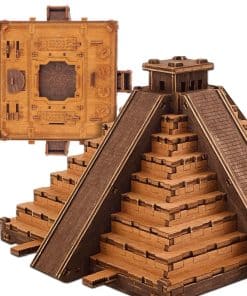 Caja de Pistas de la Pirámide Maya WOODEN.CITY -