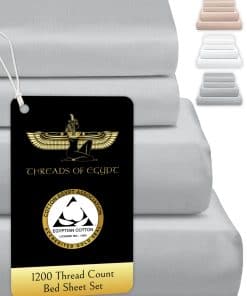 Juego de sábanas 100% algodón egipcio THREADS OF EGYPT