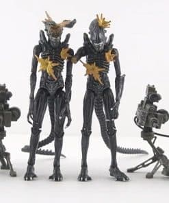 Conjunto de 2 figuras Alien Battle Damage Warrior 35th
