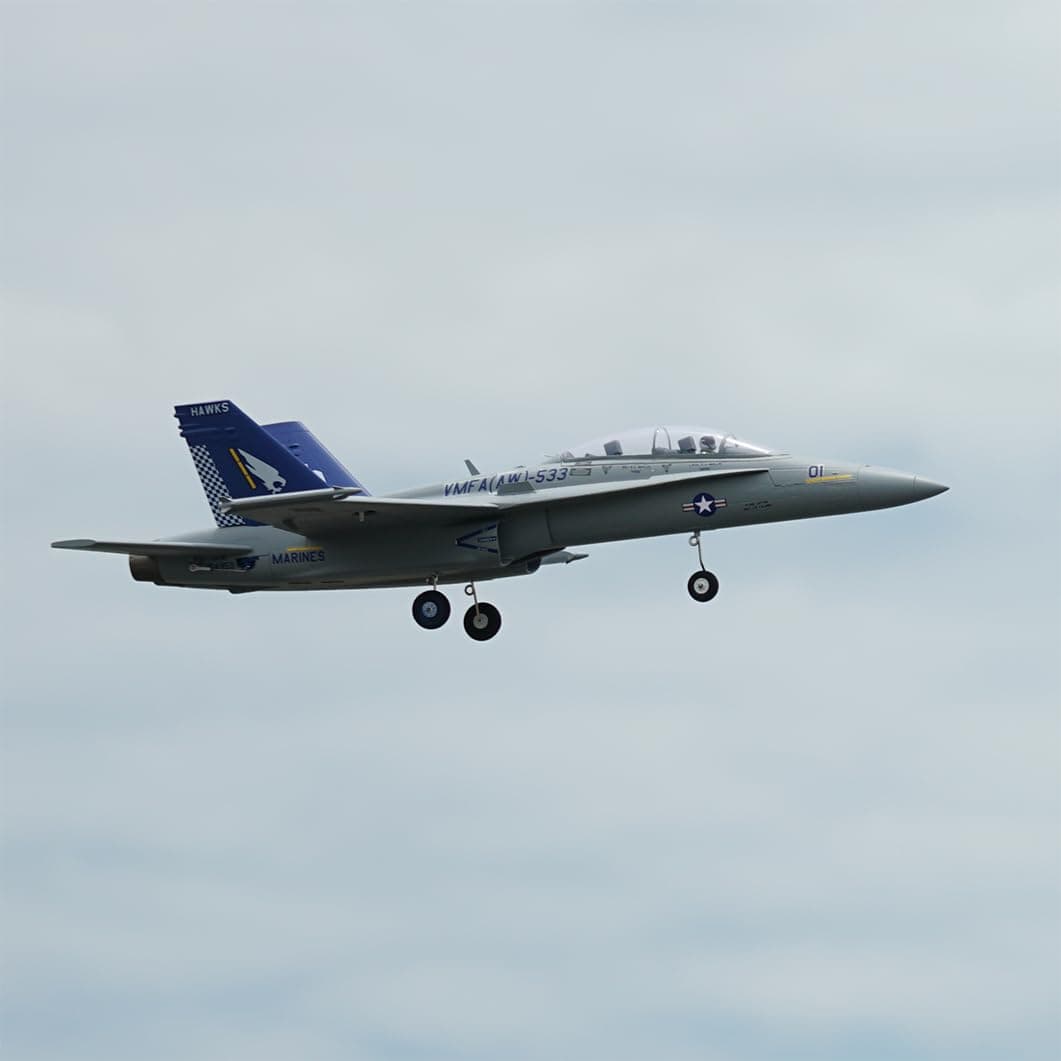 Avión RC XFLY-MODEL F-18 Hornet Twin 40mm EDF PNP - Imagen 3