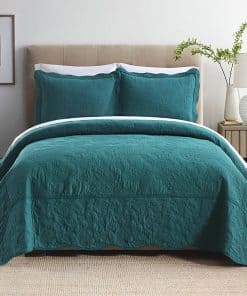 Juego de Colchas de Algodón Wistown, Juego de Ropa de Cama