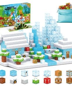 iuuoi 108Pcs Magnetic Blocks Juguetes de Construcción para