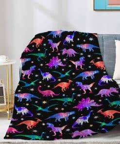 Manta de Dinosaurios y Espacio Estrellado JOCASA Regalos
