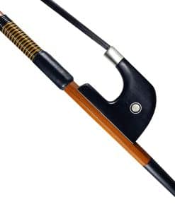 WinsterBow Arco de Contrabajo Vertical Estilo Alemán Pelo