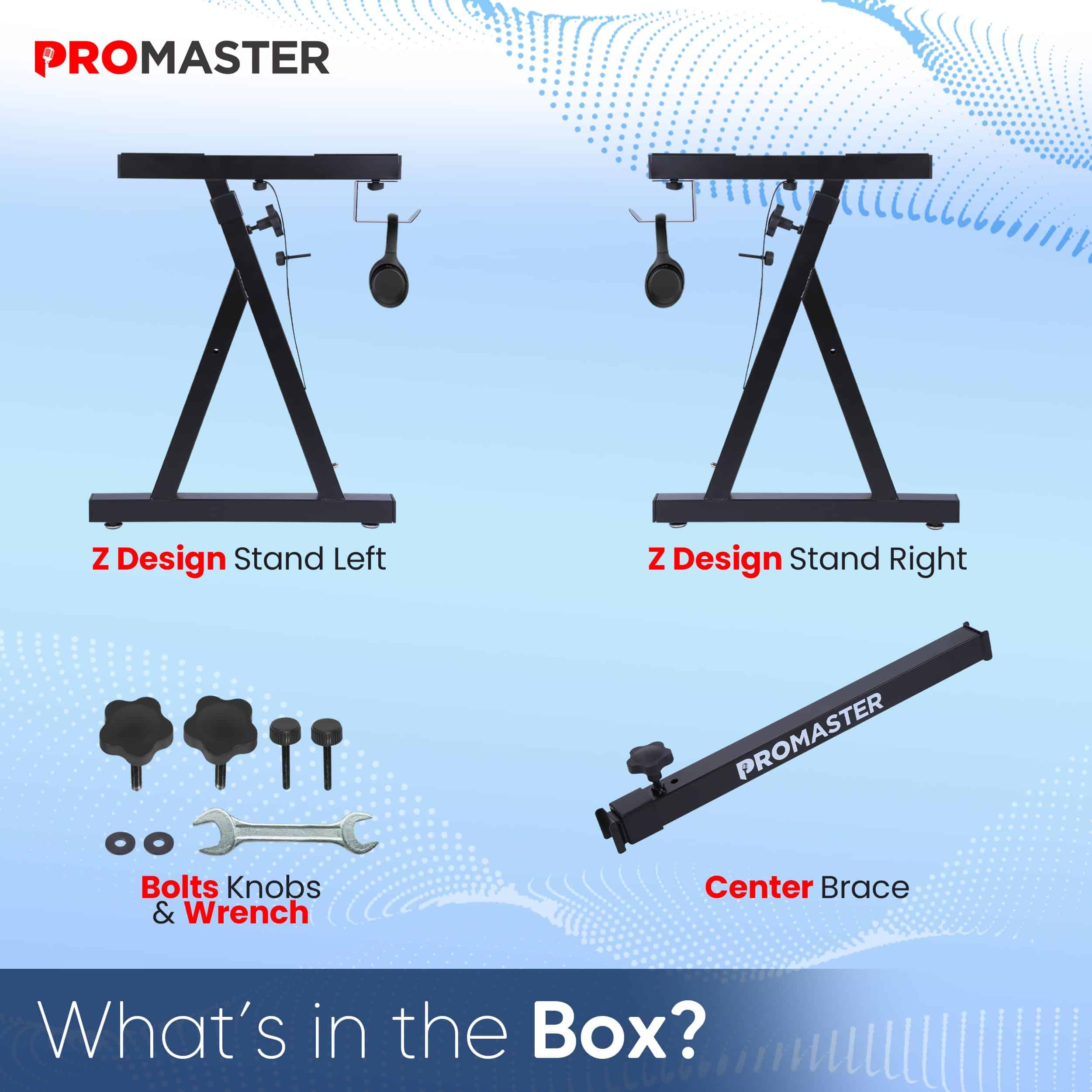 ThePromaster Piano Keyboard Stand - Ajustable de 20 a 34 - Imagen 5
