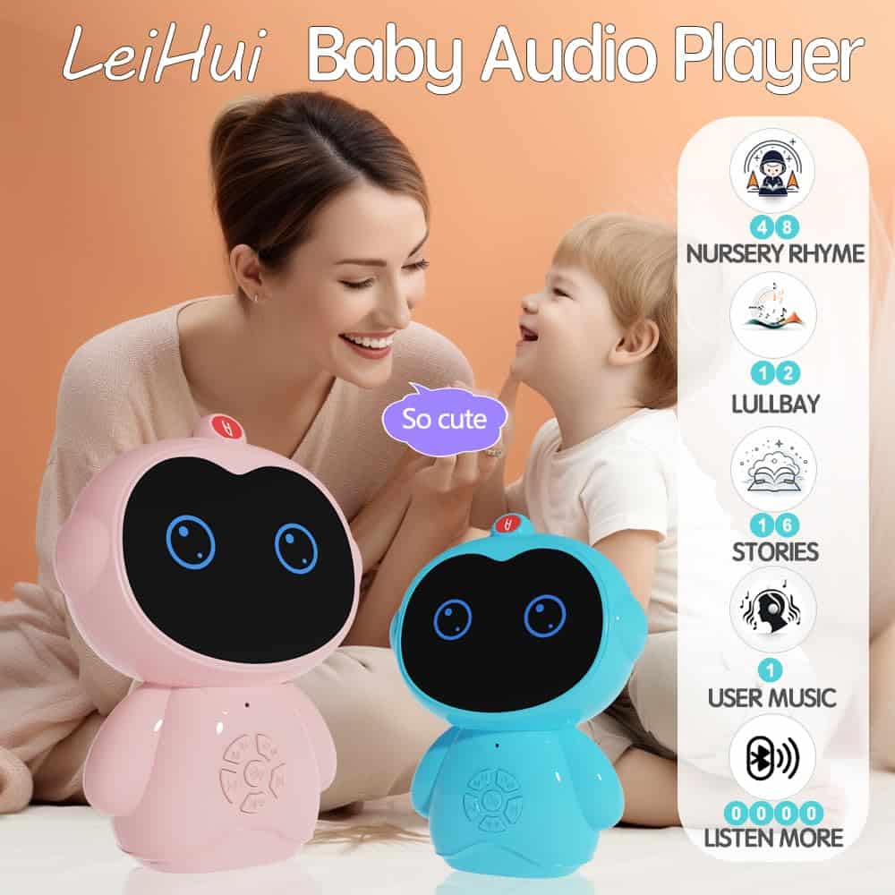Reproductor de Audio Portátil LeiHui para Bebés y Niños con - Imagen 4