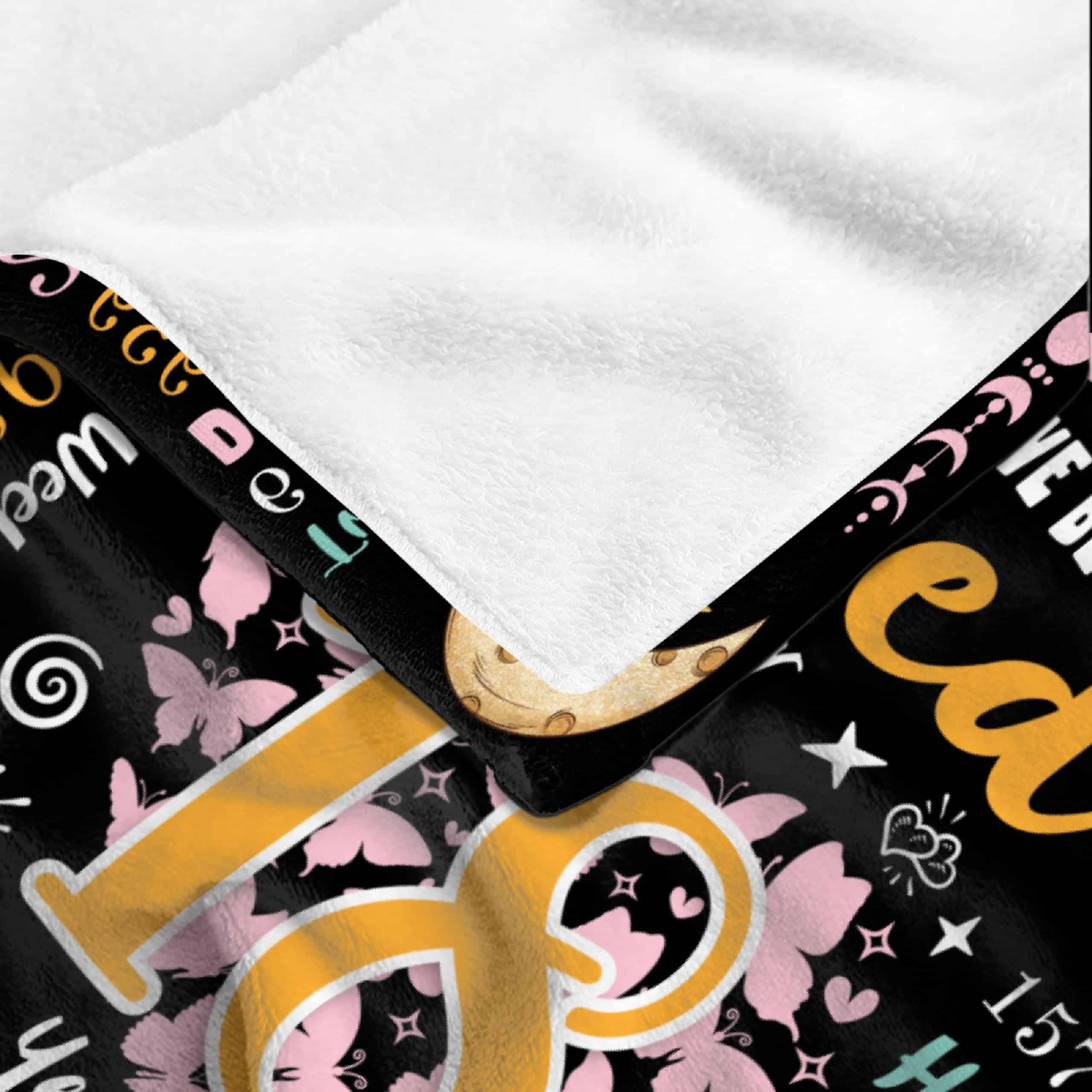 Manta de Cumpleaños 18 ZochoTen de Franela Super Ligera - Imagen 8