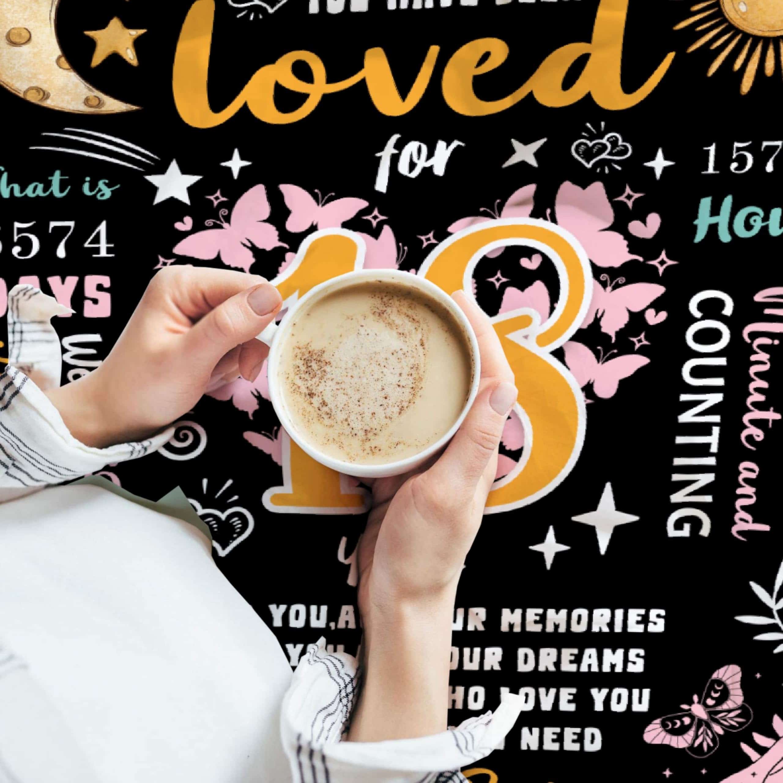 Manta de Cumpleaños 18 ZochoTen de Franela Super Ligera - Imagen 9