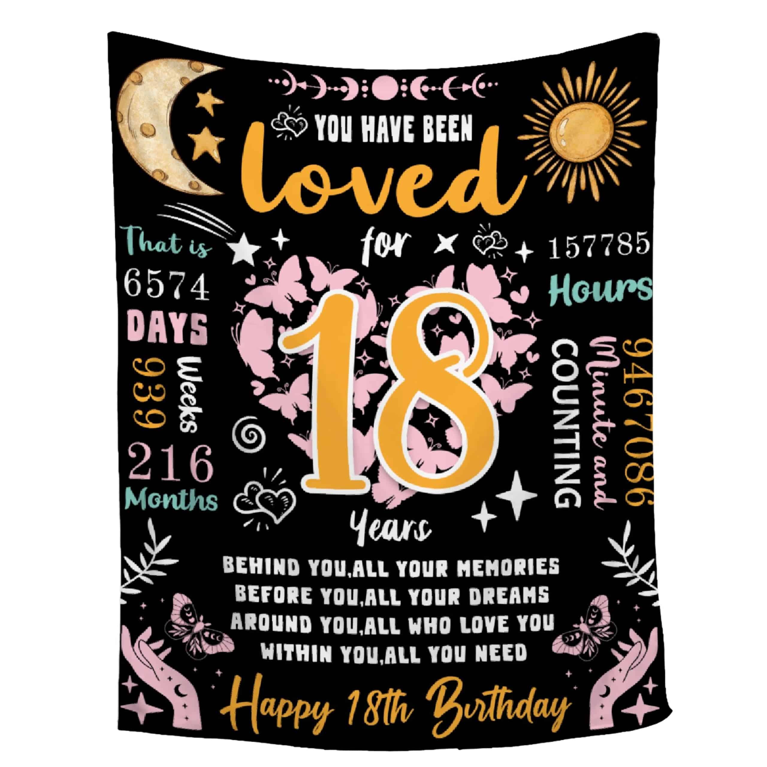 Manta de Cumpleaños 18 ZochoTen de Franela Super Ligera