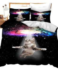 Set de Ropa de Cama Divertida de Gato Jamie World Tamaño