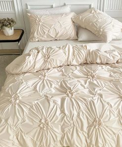 Juego de Funda de Edredón Boho BUAEL para Cama Matrimonial,