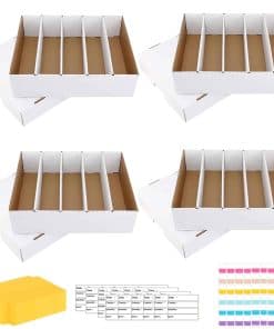 Caja de almacenamiento de tarjetas coleccionables, cajas de