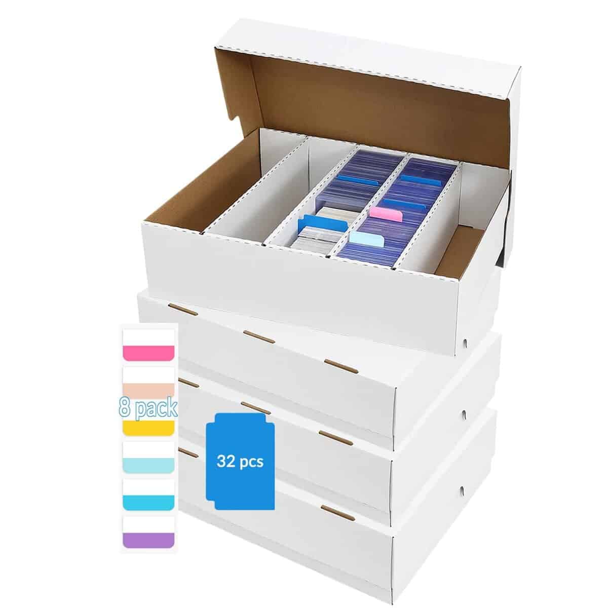 Caja de Almacenamiento de Tarjetas MZONGZI 3900 Count,