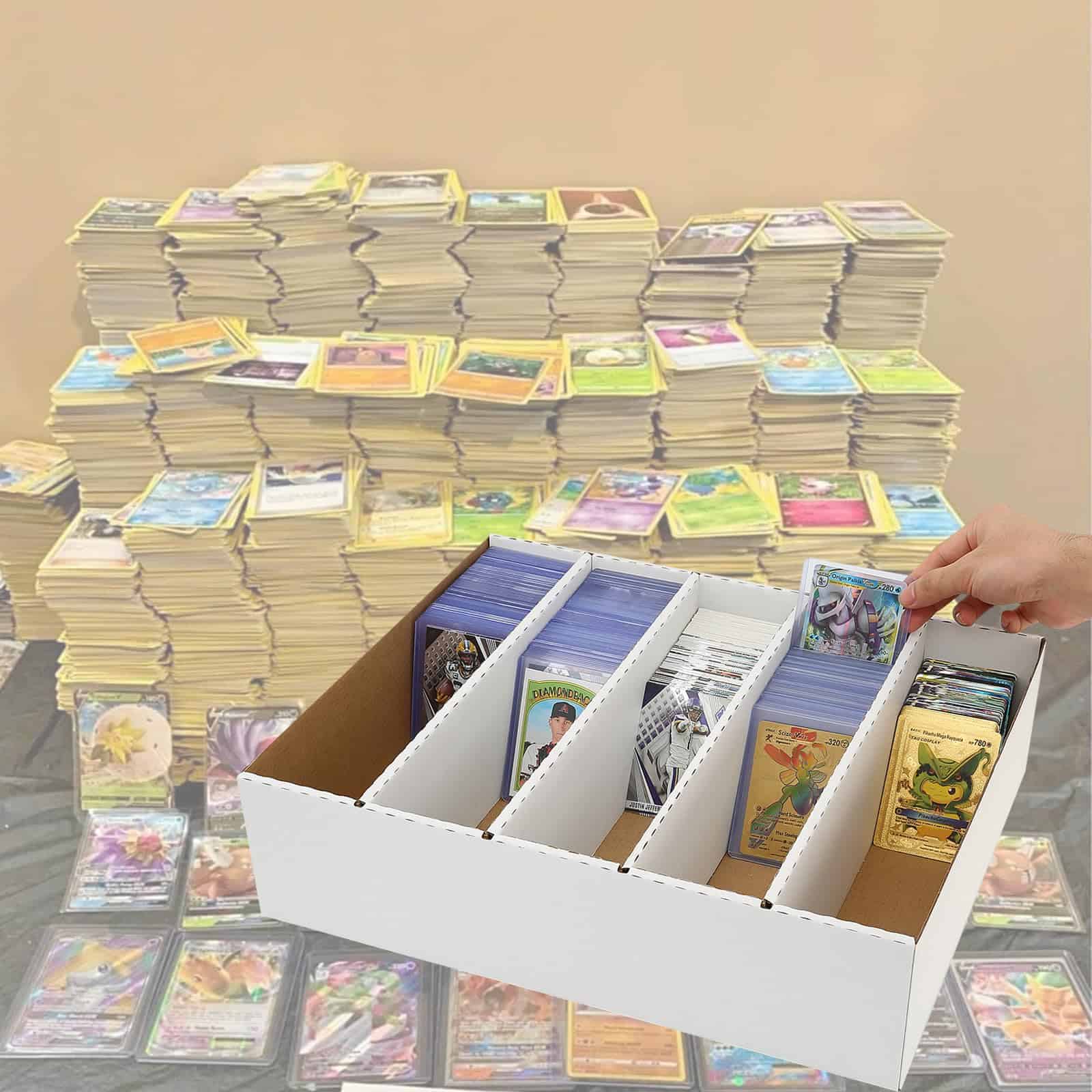 Caja de Almacenamiento de Tarjetas MZONGZI 3900 Count, - Imagen 5