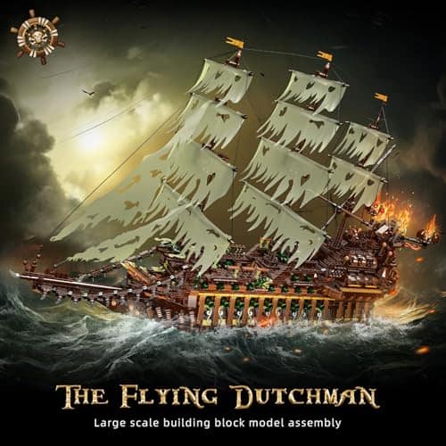 Mould King 13197 Juguete de Construcción de Barco Pirata, - Imagen 4