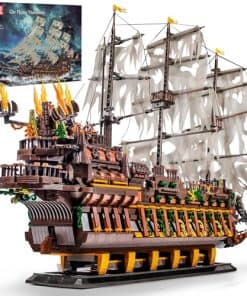 Mould King 13197 Juguete de Construcción de Barco Pirata,