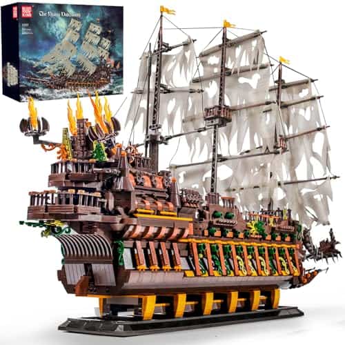 Mould King 13197 Juguete de Construcción de Barco Pirata,