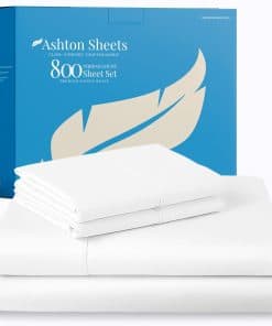 Juego de Sábanas 100% Algodón Egipcio -Blanco