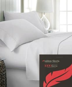 Juego de sábanas 100% algodón egipcio -Plateado