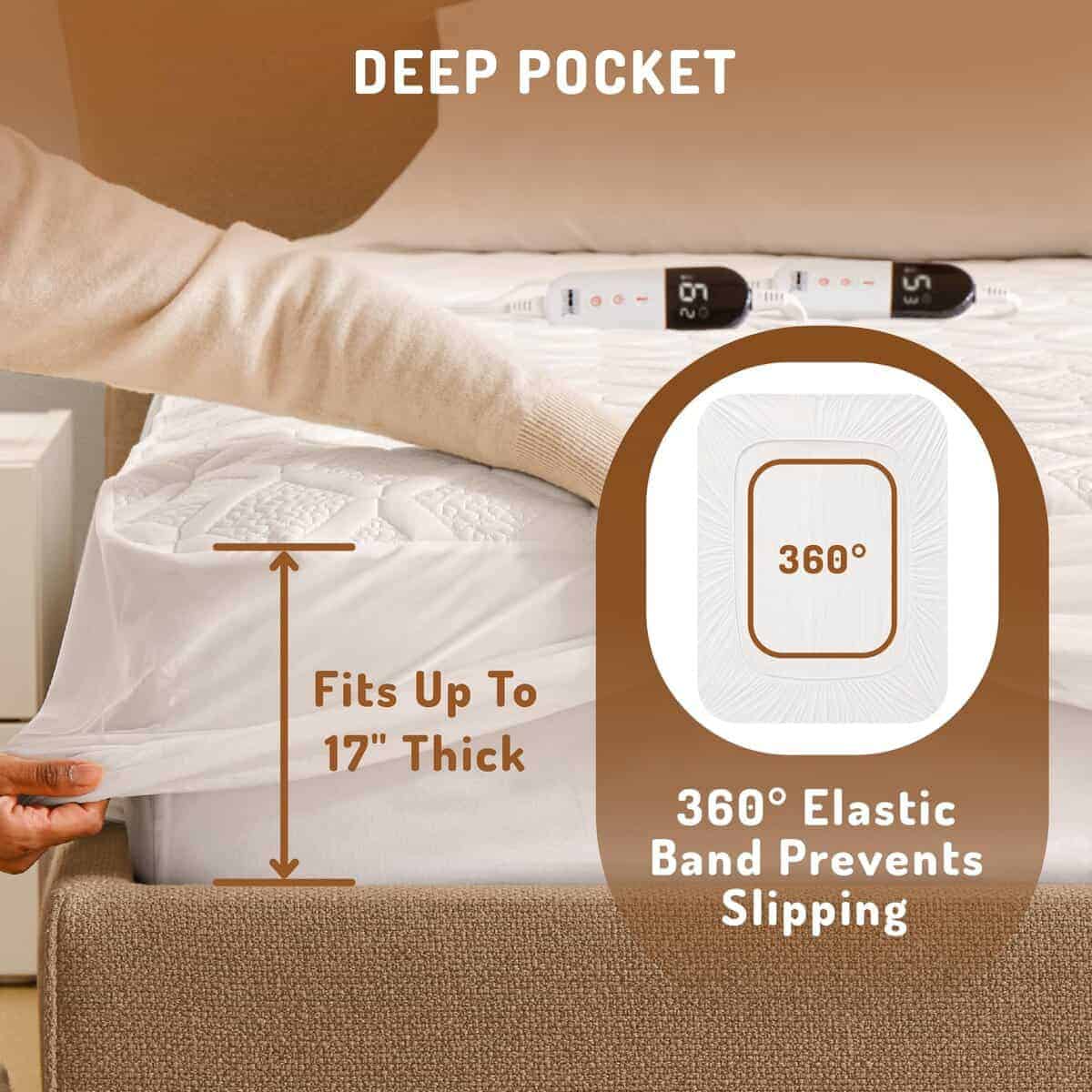 Calentador de Cama con Control Eléctrico Degrees of Comfort - Imagen 9