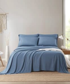 Juego de Sábanas de Bambú y Lino para Nueva Temporada -