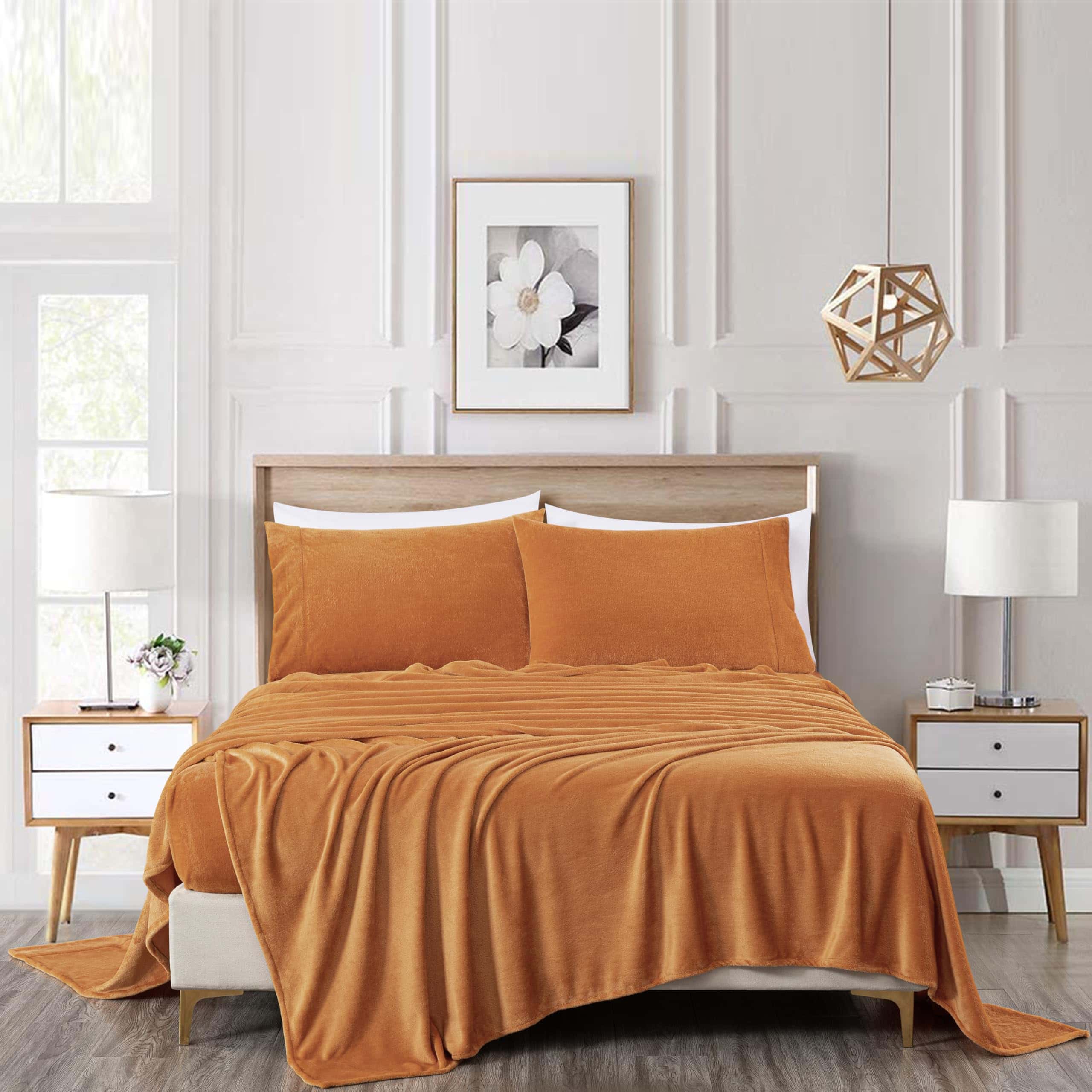 Juego de sábanas de microplush extra suaves Chezmoi