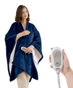 Manta eléctrica reversible de sherpa y mink Degrees of