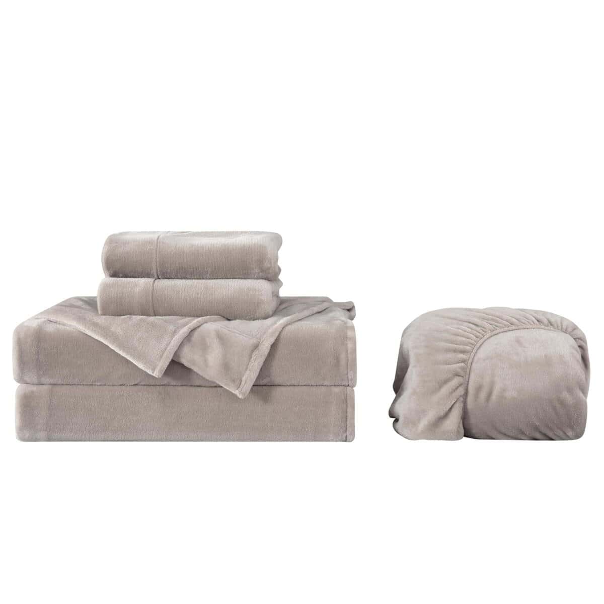 Juego de sábanas de franela extramullida Chezmoi Collection - Imagen 10