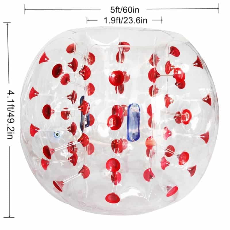 SZCQ Bumper Inflable UNA Pelota 1.5M/5ft de Diámetro - Imagen 3